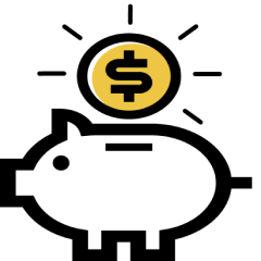piggy bank icon