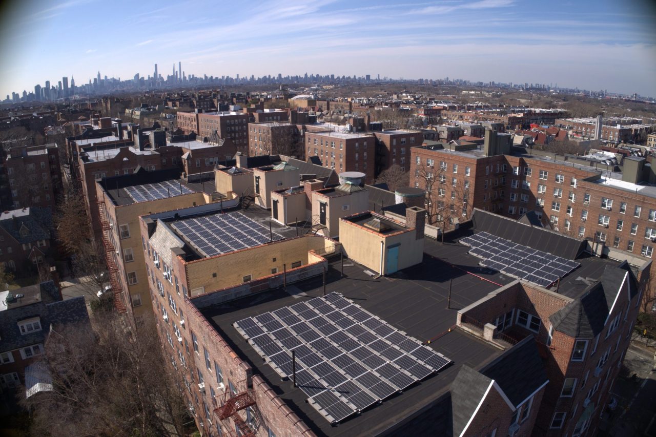 griswold hall solar panels system set up